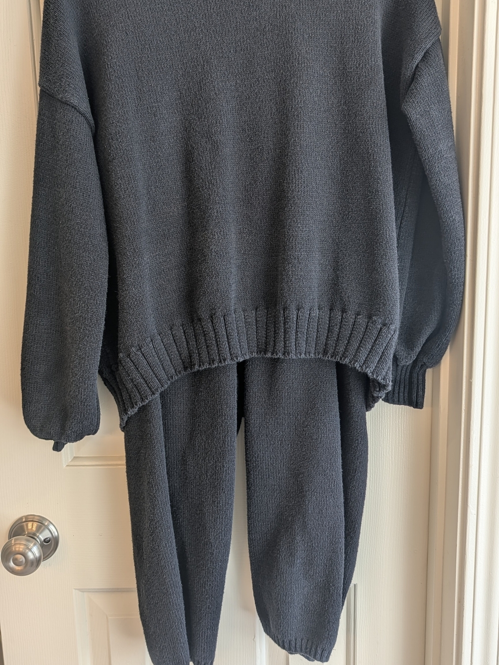 Free People Beach Gio Sweater Set Harem Knit Pants & Crewneck Top - Size XS - Picture 10 of 12